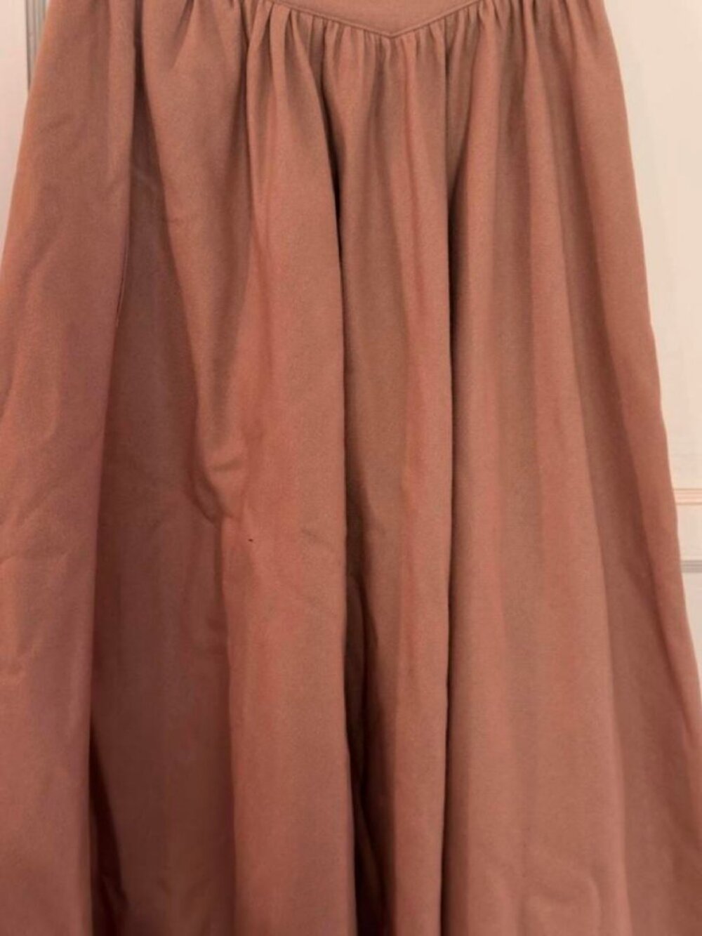 Evan Picone Women's Pink and Brown Skirt